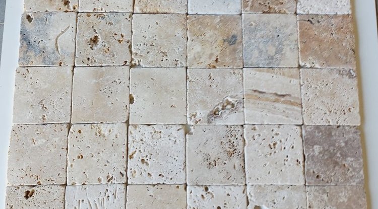 1x10x10 cm Traverten Eskitme