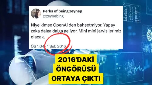 9 Yıl Önce Yapay Zeka Devrimi Hakkında Paylaşım Yapan X Kullanıcısı