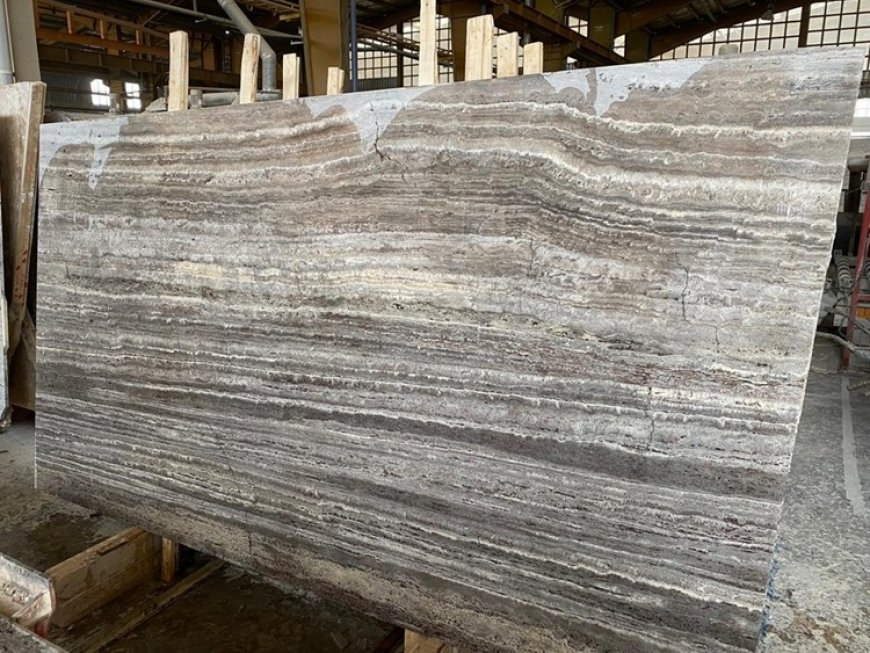 Silver Gümüş Gri Traverten